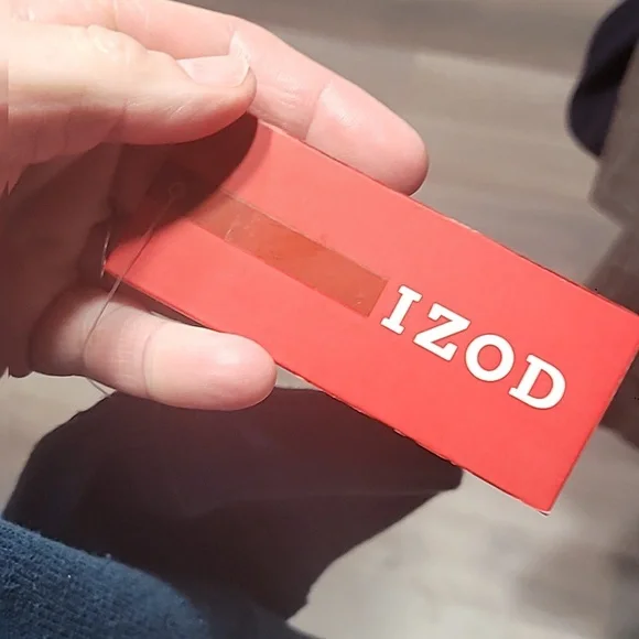 NWT IZOD Men's French Rib Quarter Zip Sweater Legion Blue Size XL - Picture 4 of 5